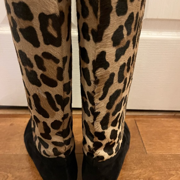 Anne Klein Leopard pony hair boots 🐆 - Picture 3 of 7